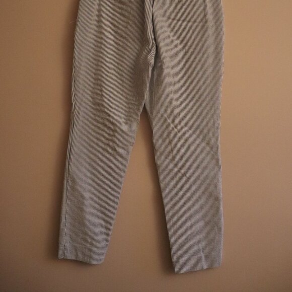 ZARA STRIPED LINEN PANTS - Picture 3 of 4